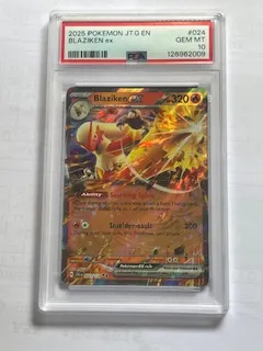 PSA 10 Blaziken ex #24 Pokemon Journey Together