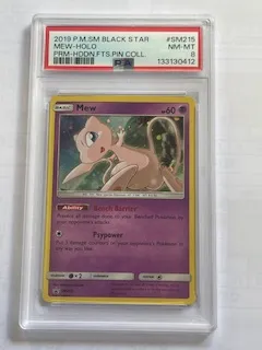 PSA 8 Mew #SM215 Pokemon Promo